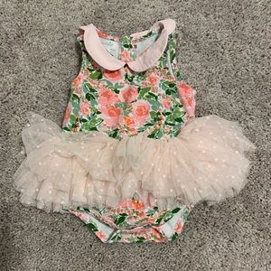 Baby onesie with tutu